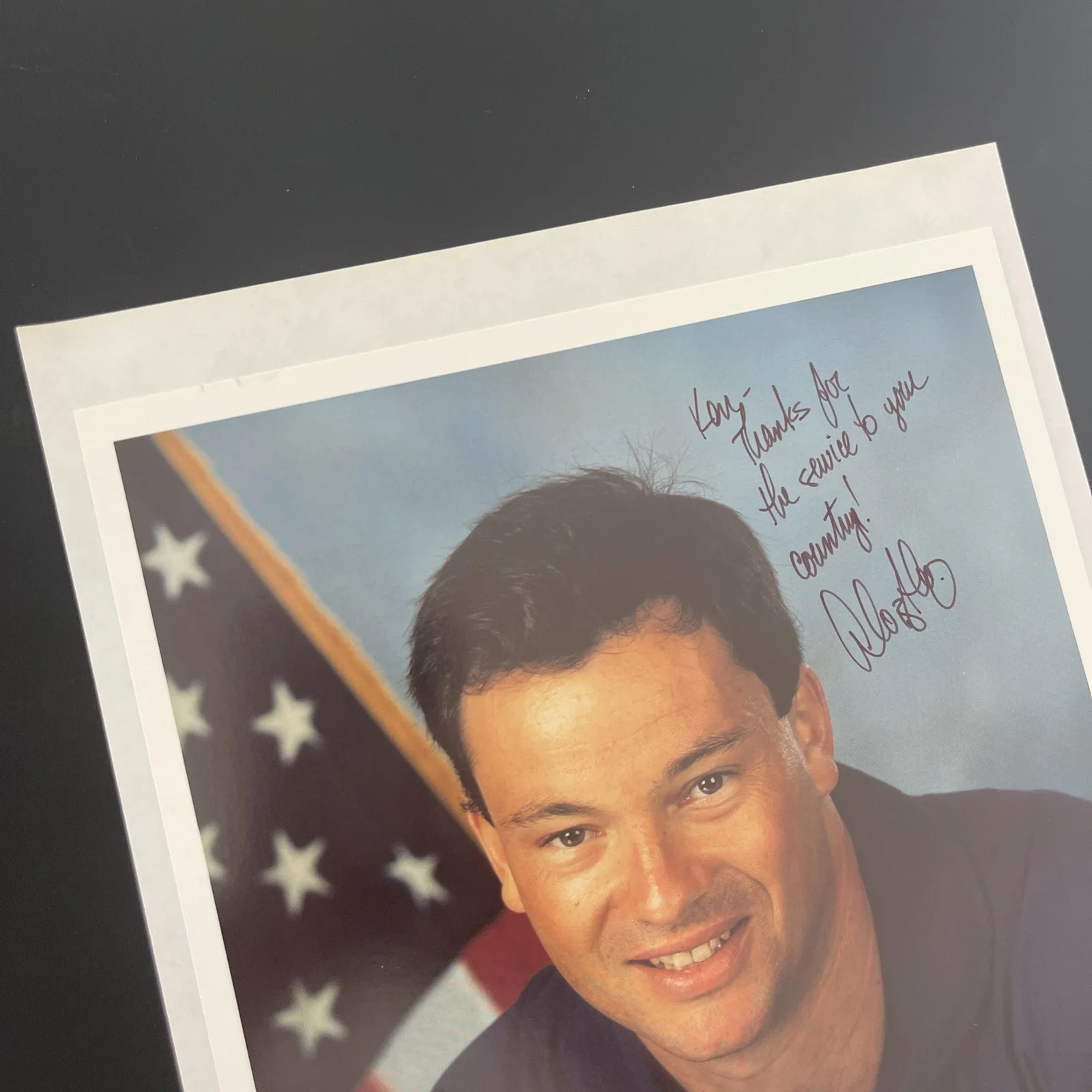 Michael E. Lopez: Hand Signed NASA Photograph 8x10 - KSK, image 3