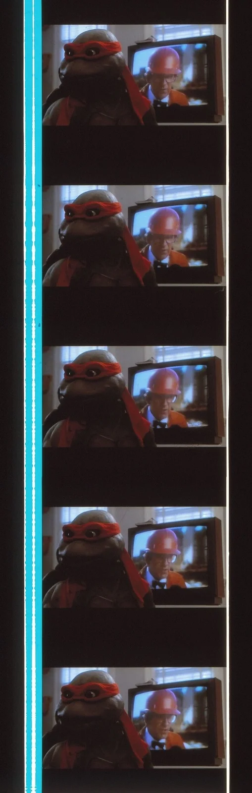 Teenage Mutant Ninja Turtles II Ooze 35mm Film Cell strip very Rare var_b, изображение 5