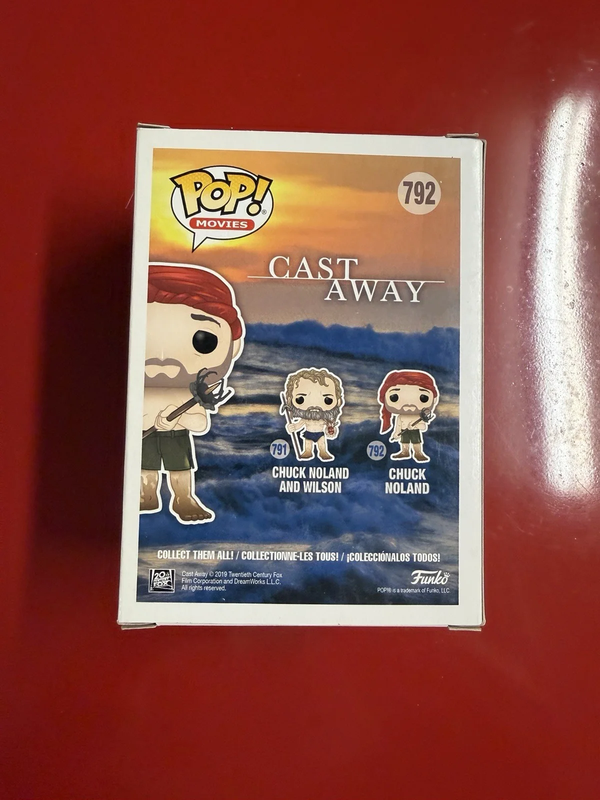Tom Hanks — Tom Hanks Signed Funko Pop Chuck Noland 792 Cast Away Beckett COA, image 3