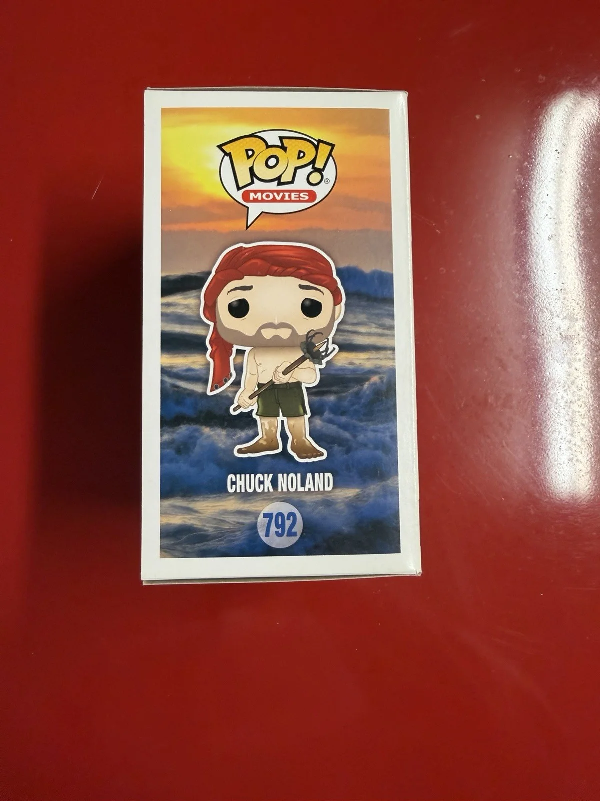 Tom Hanks — Tom Hanks Signed Funko Pop Chuck Noland 792 Cast Away Beckett COA, image 4