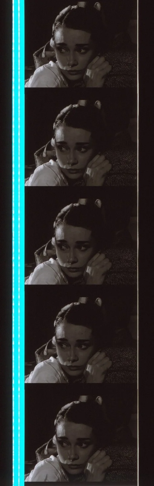 Roman Holiday Audrey Hepburn 35mm Film Cell strip very Rare var_b, image 5