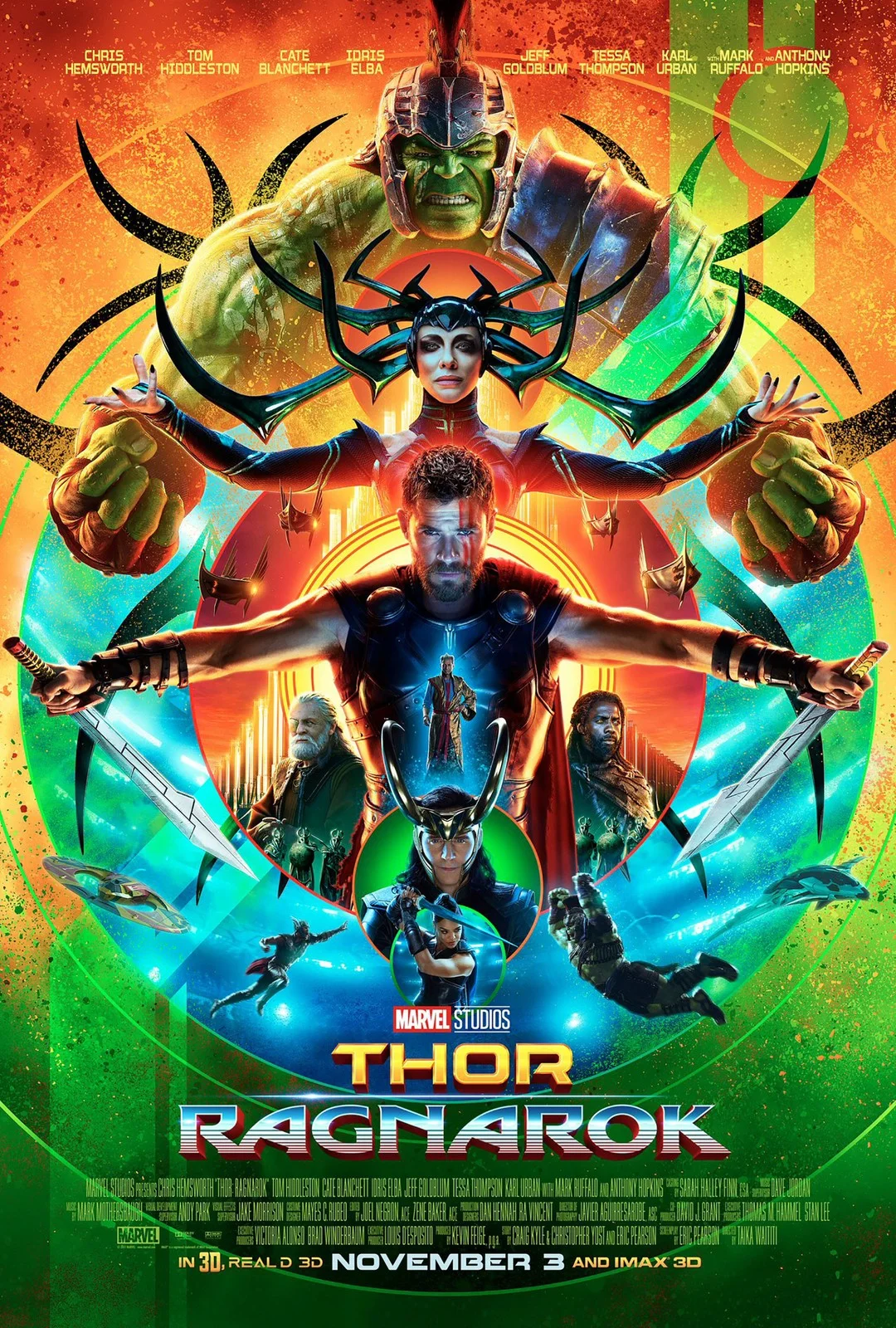 Thor Ragnarok 35mm Film Cell strip very Rare var_a, image 2