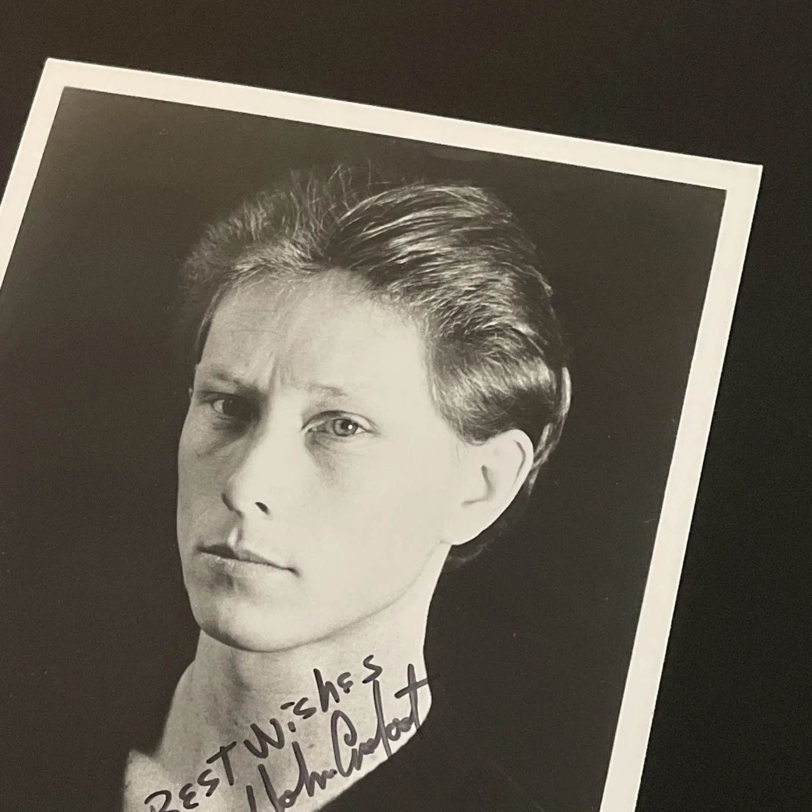 LEONARD JOHN CROFOOT: Hand Signed Celebrity Photo 8 x 10 Inches / KSK, изображение 3