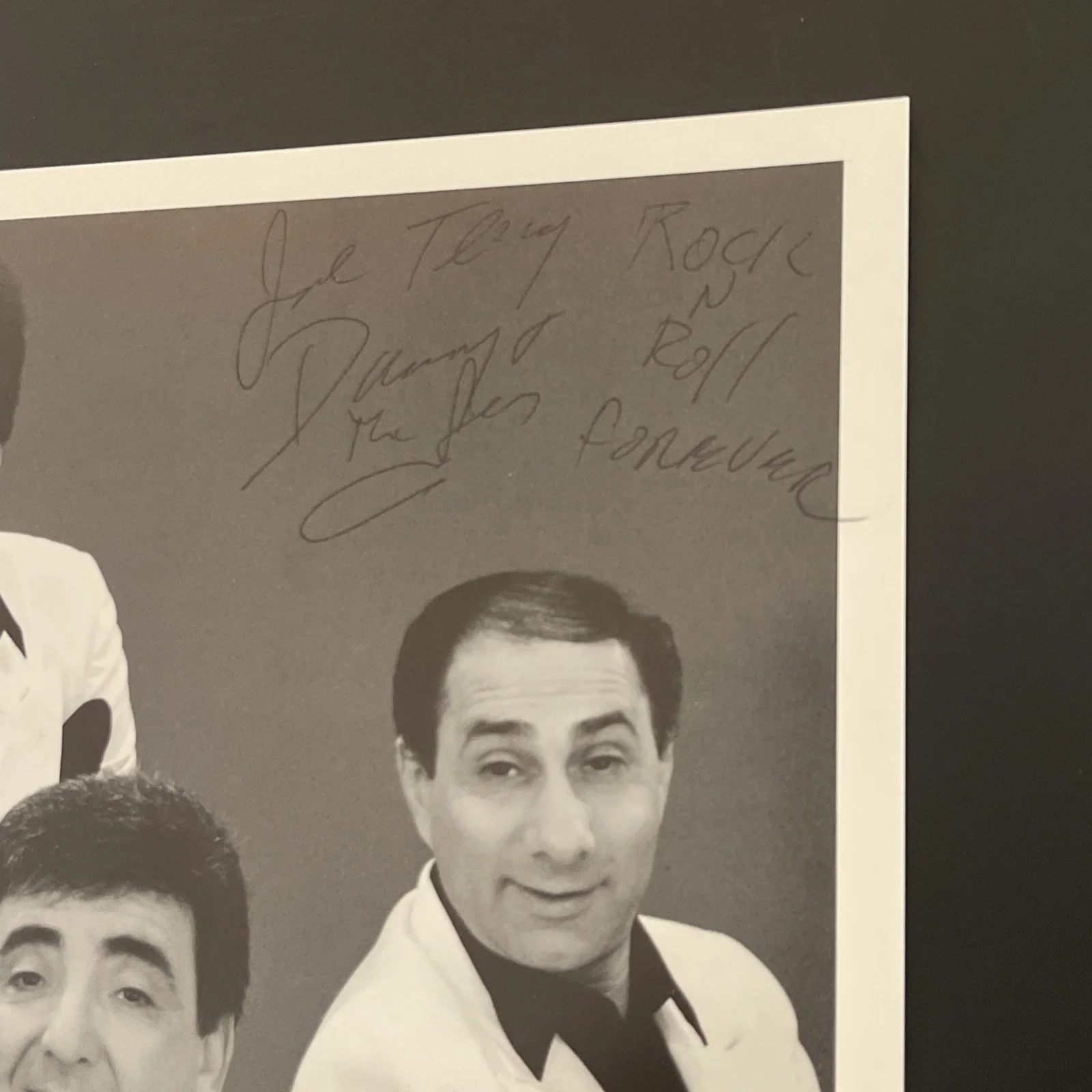 DANNY & THE JUNIORS, Joe Jerry: Hand Signed Celebrity Photo 8 x 10” / KSK, изображение 2
