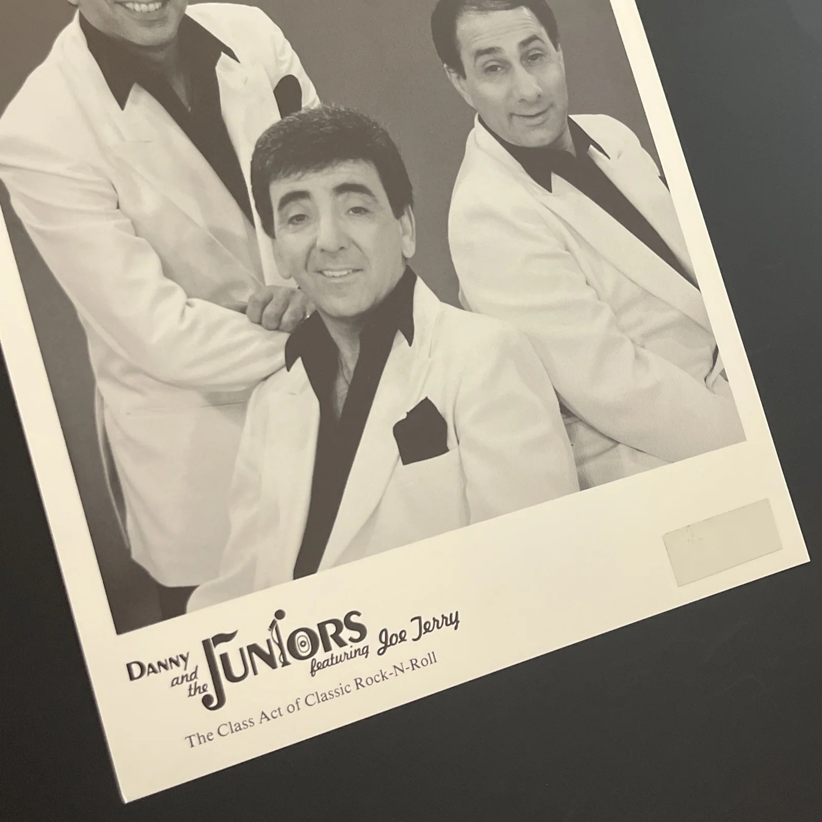 DANNY & THE JUNIORS, Joe Jerry: Hand Signed Celebrity Photo 8 x 10” / KSK, изображение 4