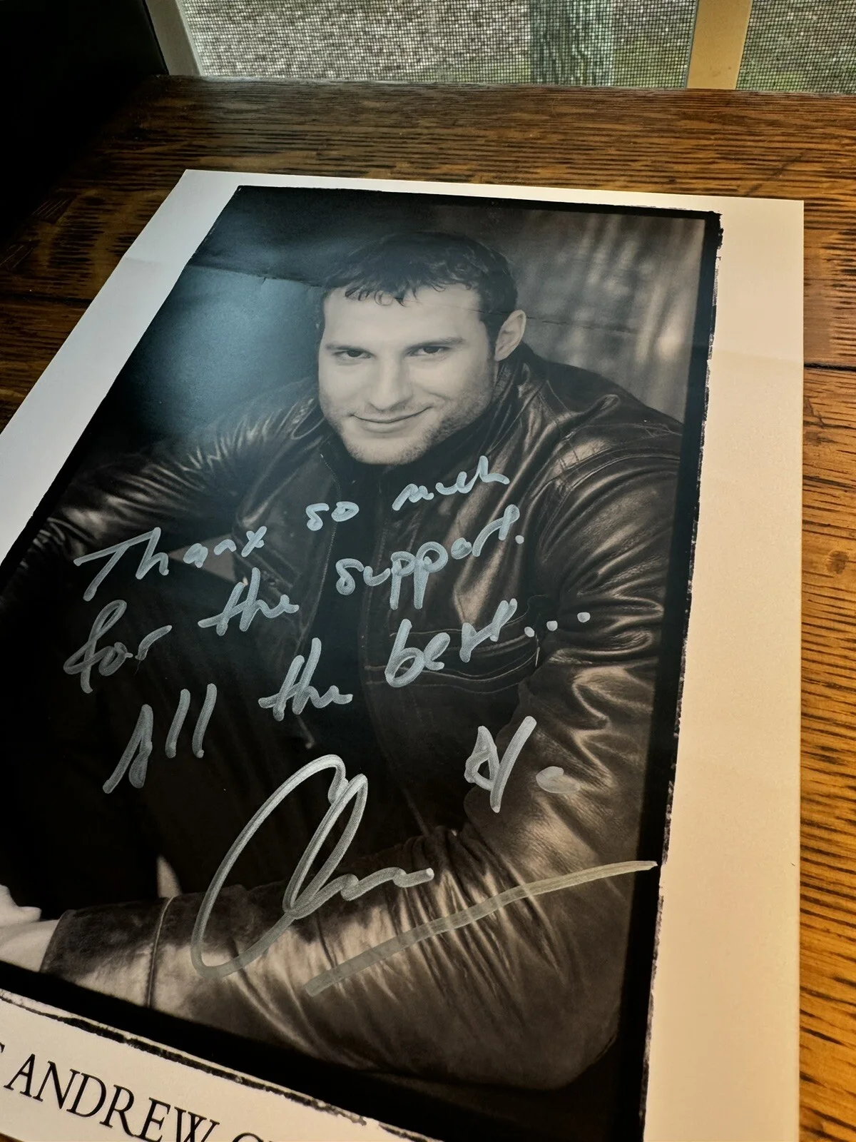 Chris Andrew Ciulla - Autographed 10x8 Photo - Actor - The Peddle Pusher, изображение 5