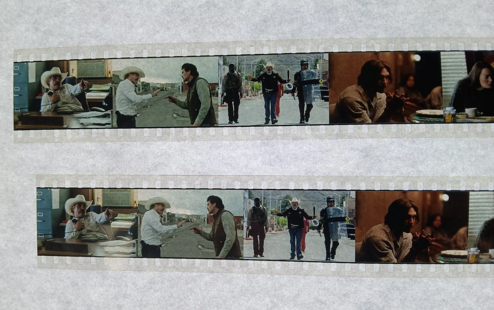 Eddington Movie Film Promo 35 mm Film Strip x 2, image 3