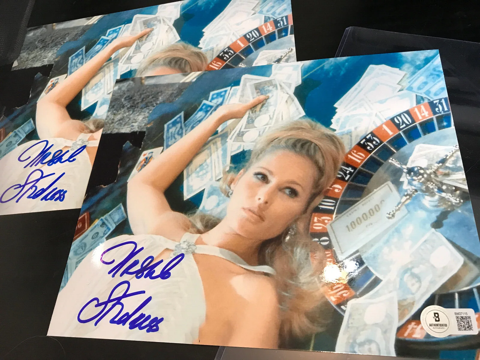 Ursula Andress — URSULA ANDRESS BAS Beckett signed autograph 10x8 auto JAMES BOND CASINO ROYALE, изображение 2