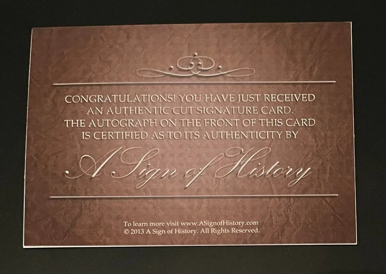 TONY ANSELMO A Sign of History SIGNED Custom Autograph Trading Card Donald Duck, изображение 2