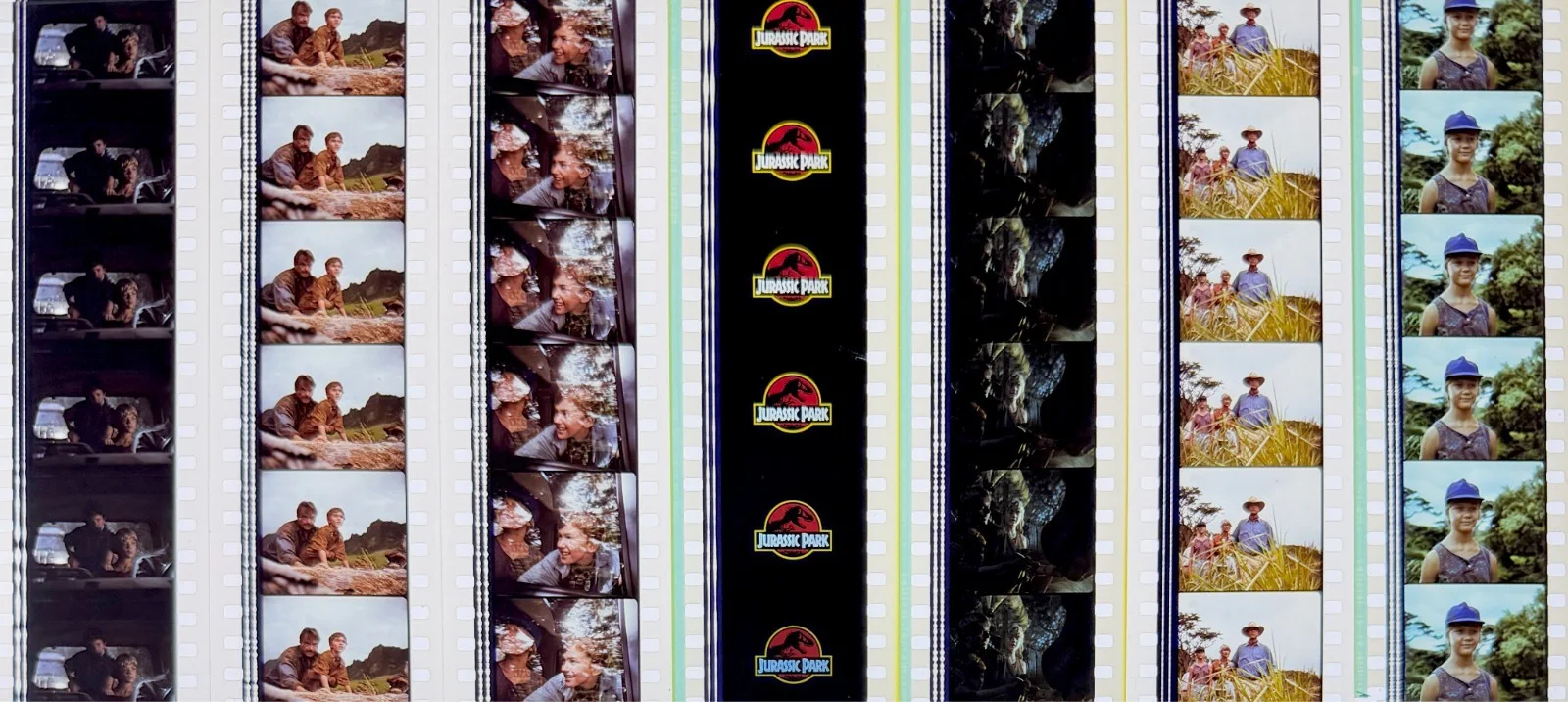 Jurassic Park (1993) Very Rare Unmounted Genuine 35mm Film Cells, image 3