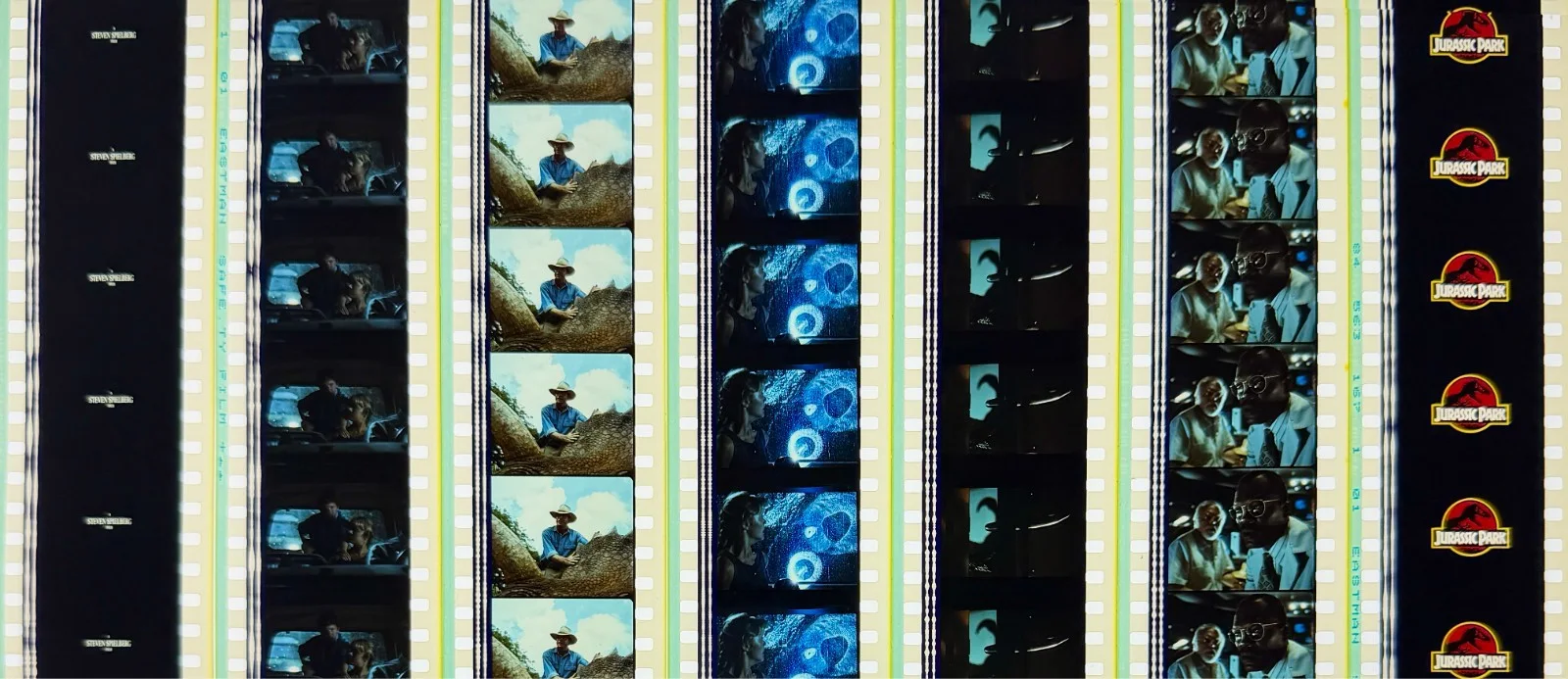 Jurassic Park (1993) Very Rare Unmounted Genuine 35mm Film Cells, image 4
