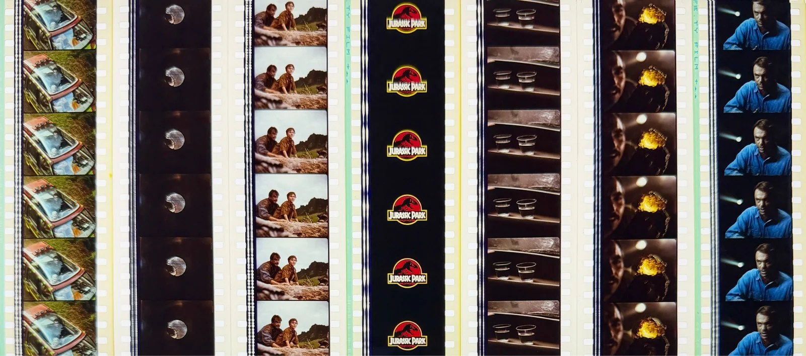Jurassic Park (1993) Very Rare Unmounted Genuine 35mm Film Cells, image 5