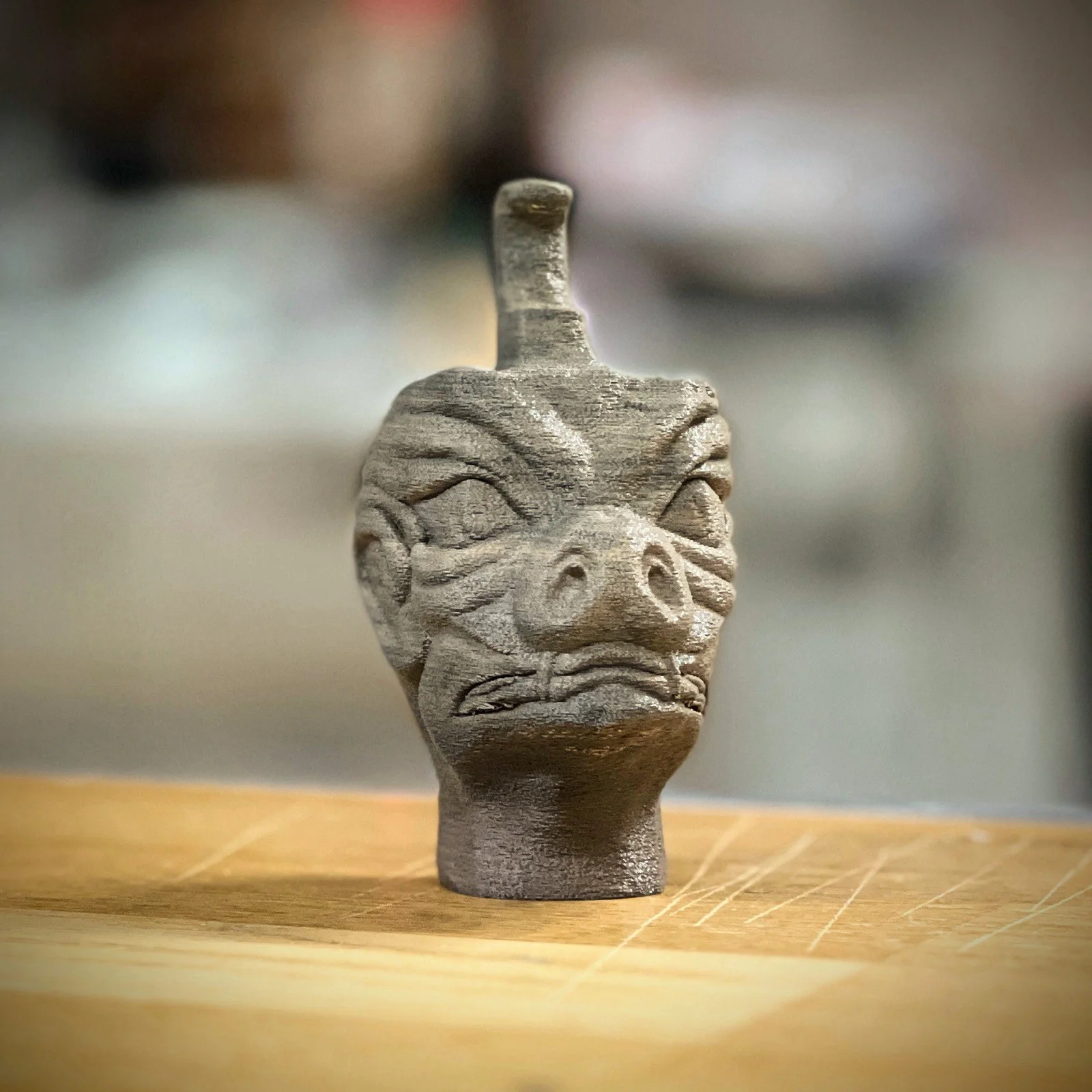 Pazuzu Head The Exorcist 1:1 Scale Prop Reproduction Ancient Mesopotamian, изображение 2