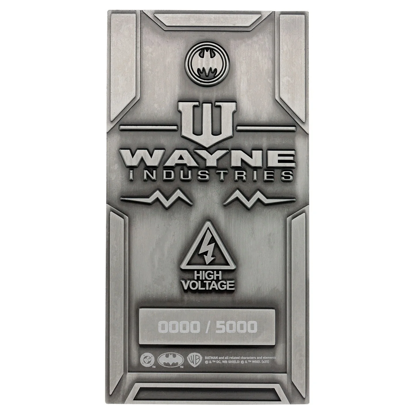 DC Comics Batman Limited Edition Armour Collectible Metal Ingot - Numbered, image 2