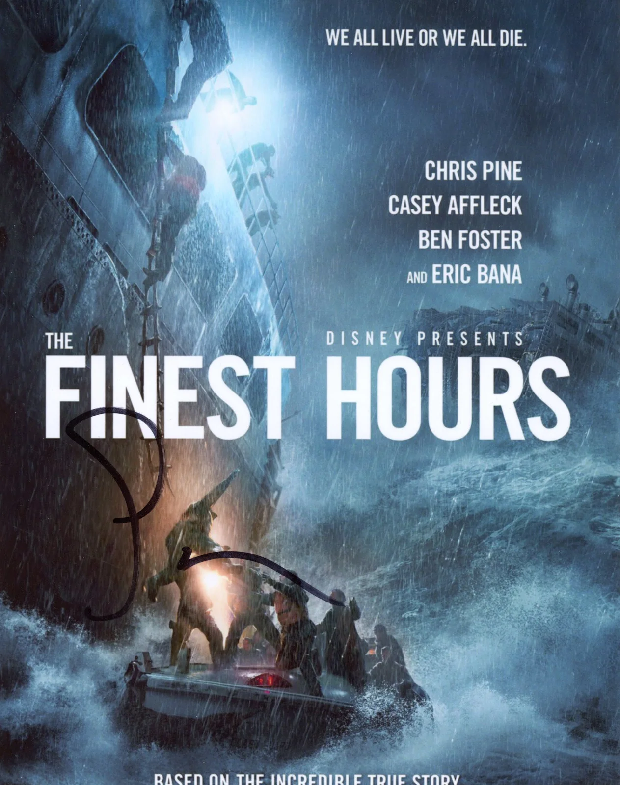 Craig Gillespie — Craig Gillespie Director Signed Autographed FINEST HOURS 8x10 Photo PROOF ACOA, image 2