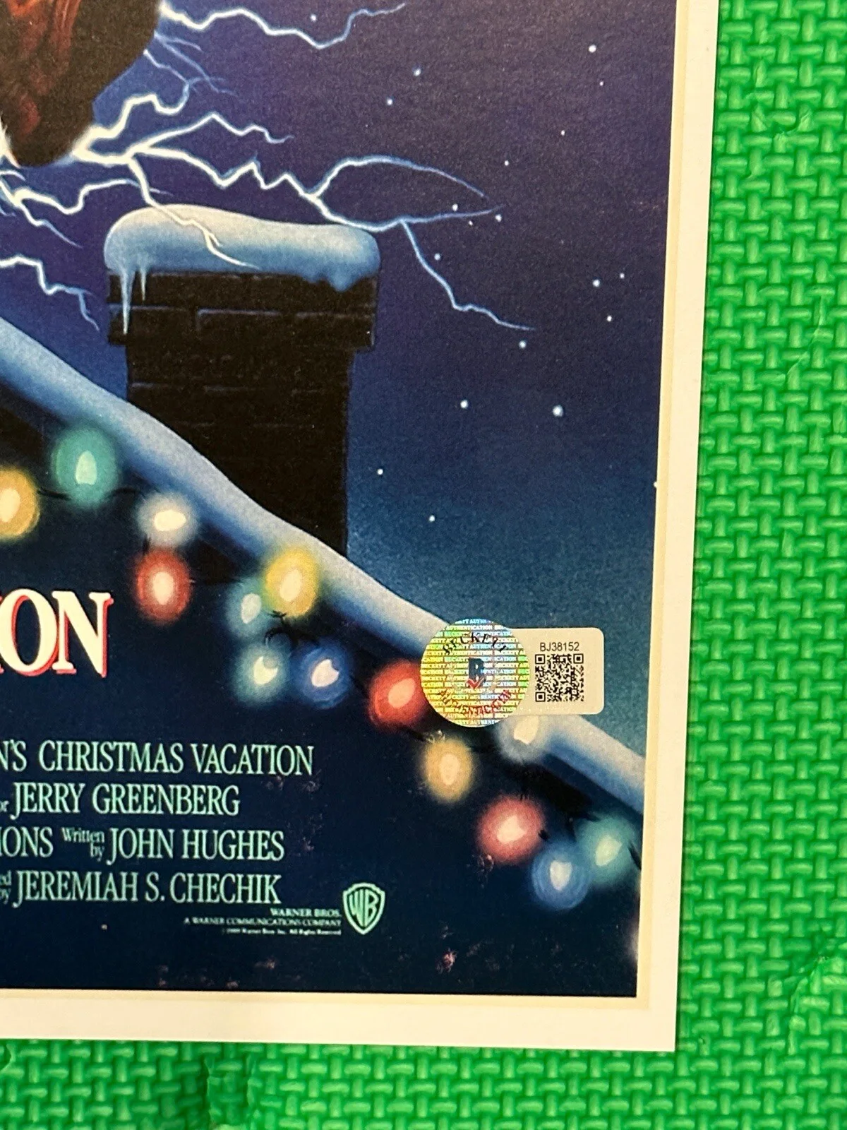 Chevy Chase Signed 11x17 Mini Poster Christmas Vacation BAS Autograph Authentic, image 3