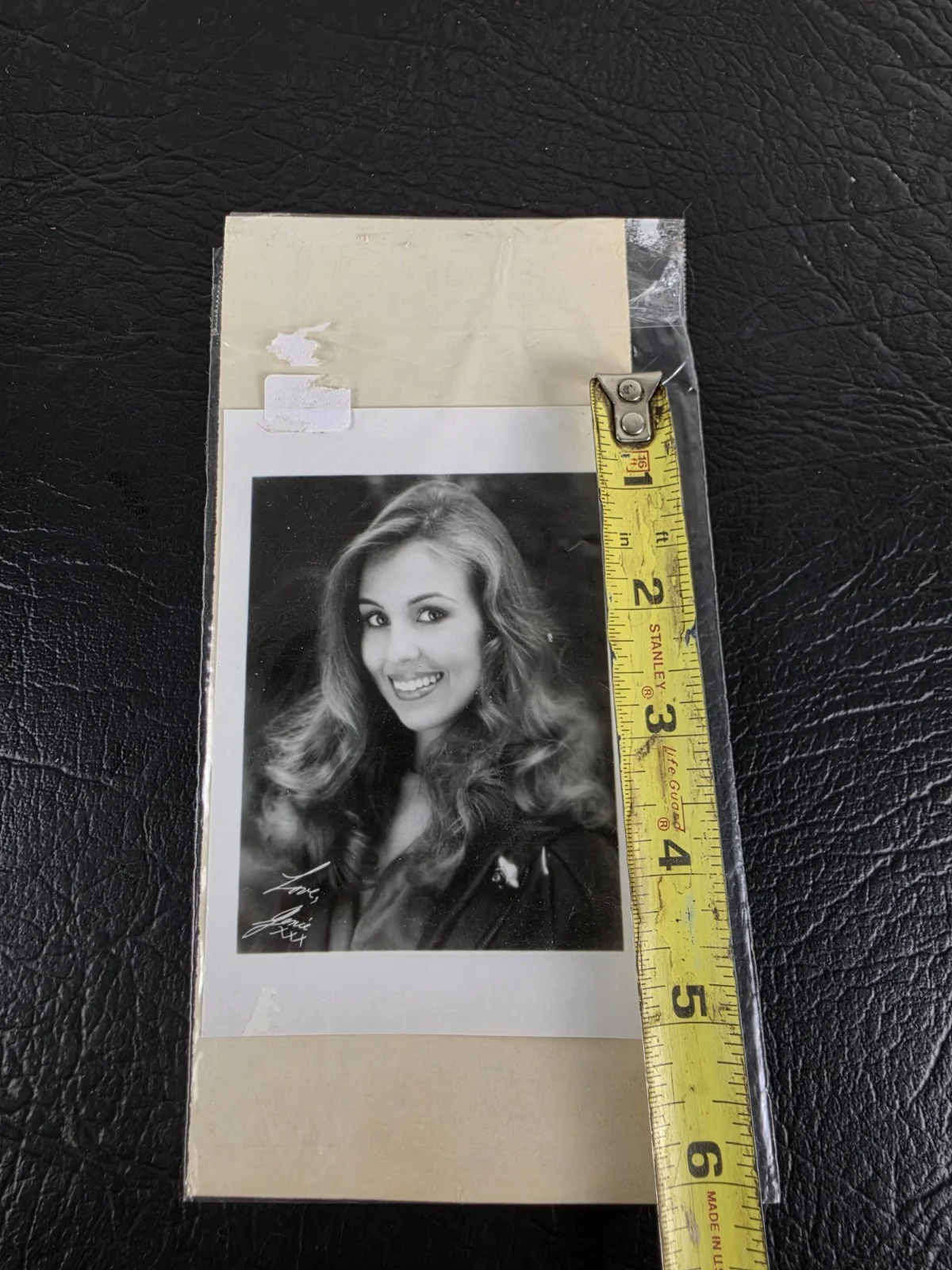Vintage 1980s Signed Photo Of Genie Francis With Signed Letter, image 4