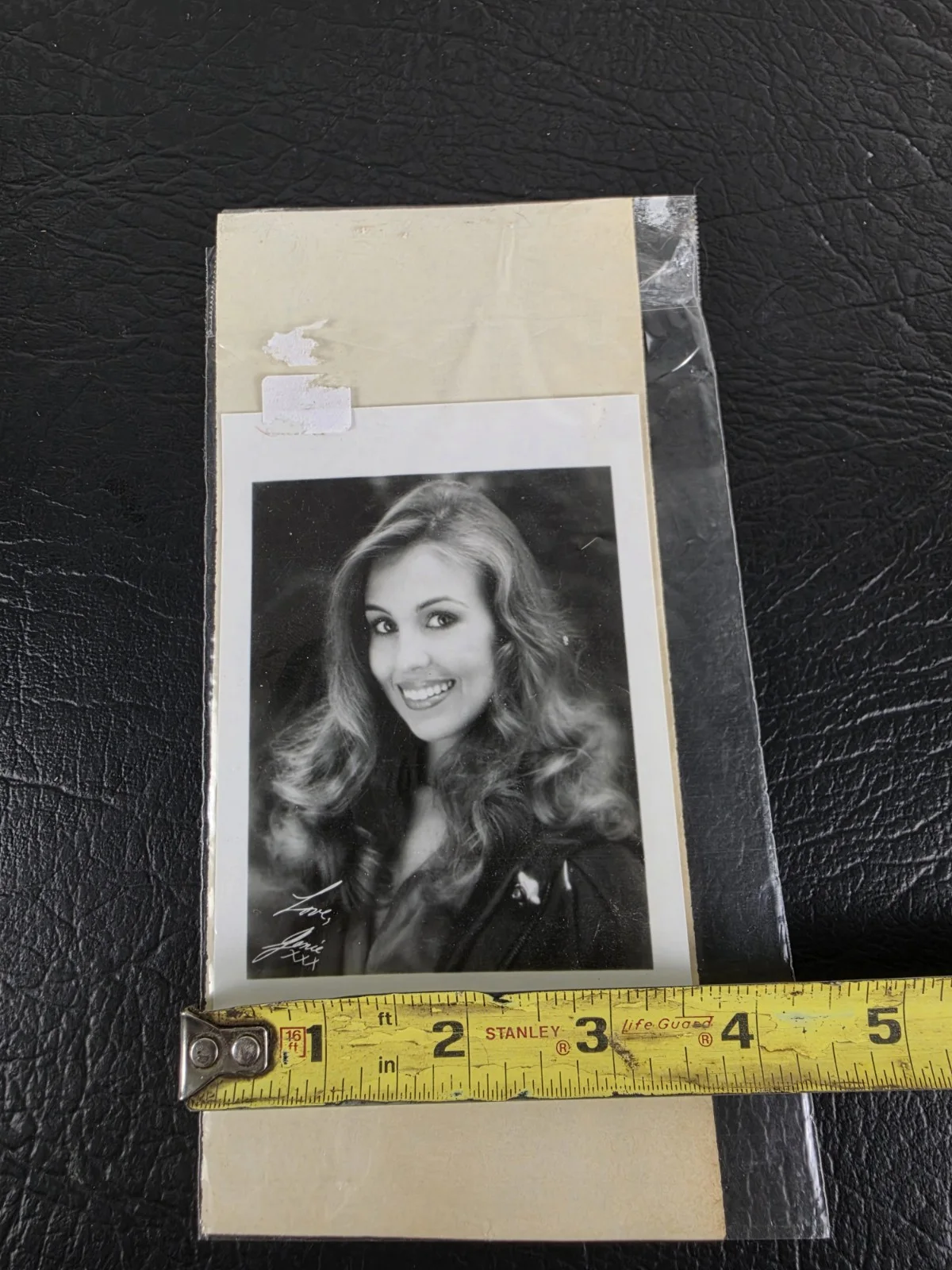 Vintage 1980s Signed Photo Of Genie Francis With Signed Letter, image 5