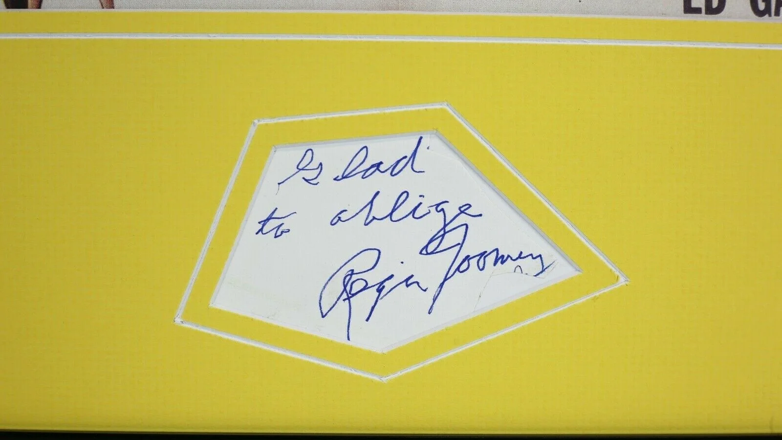 Regis Toomey Signed Framed 16x20 Follow That Woman Poster Display, image 2