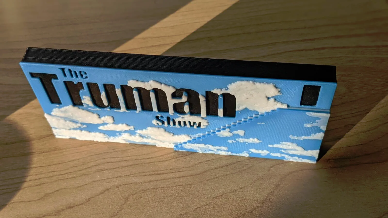 THE TRUMAN SHOW logo display Carrey movie Beena Studio, image 3
