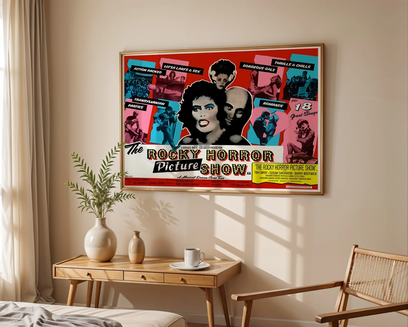 The Rocky Horror Picture Show - 1975 Musical Fantasy Restored 30" x 40" UK Quad, изображение 4
