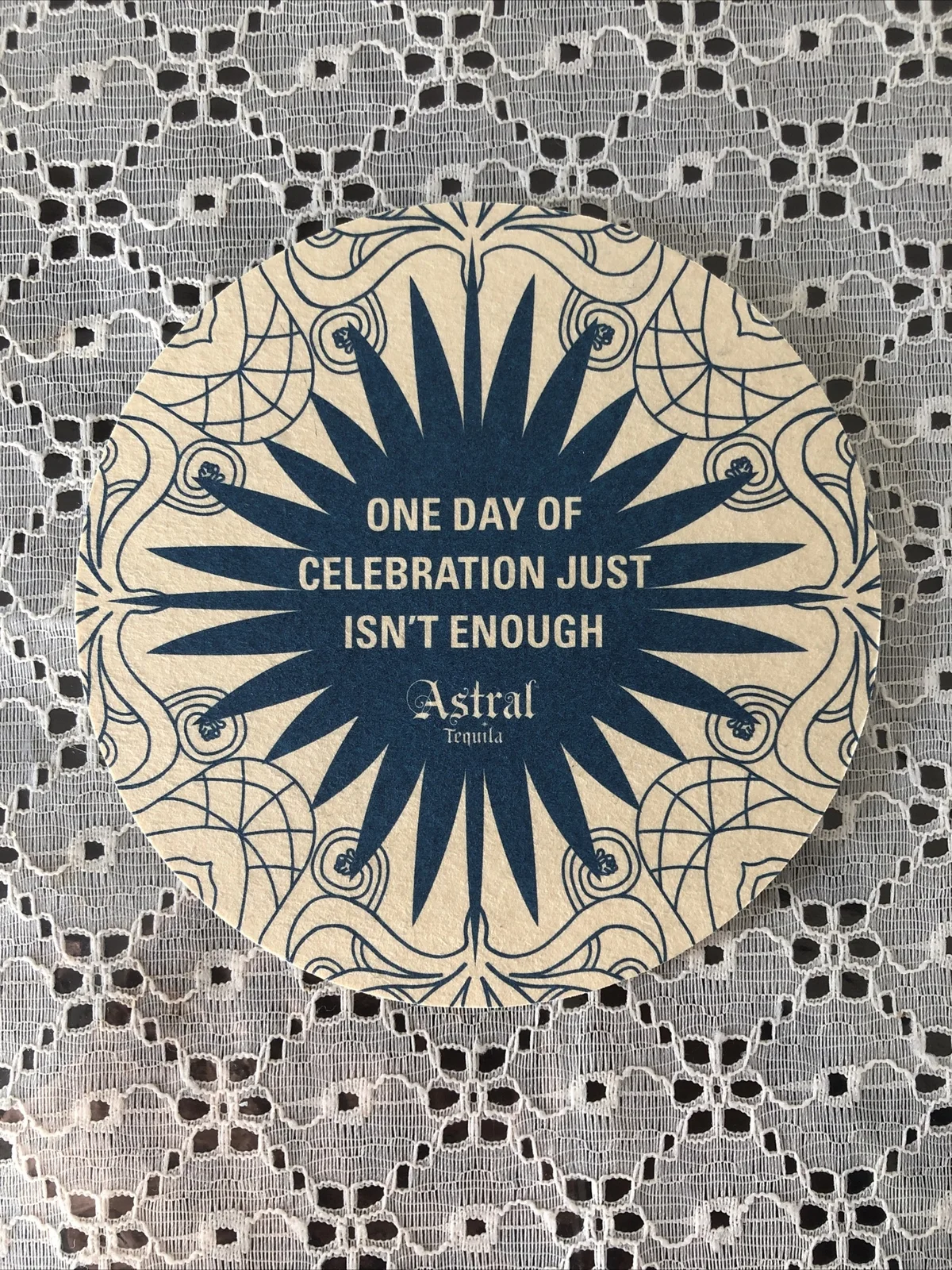 JONATHAN GOLDSMITH COASTER ASTRAL TEQUILA This Calls For Tequila Free Shipping !, image 2