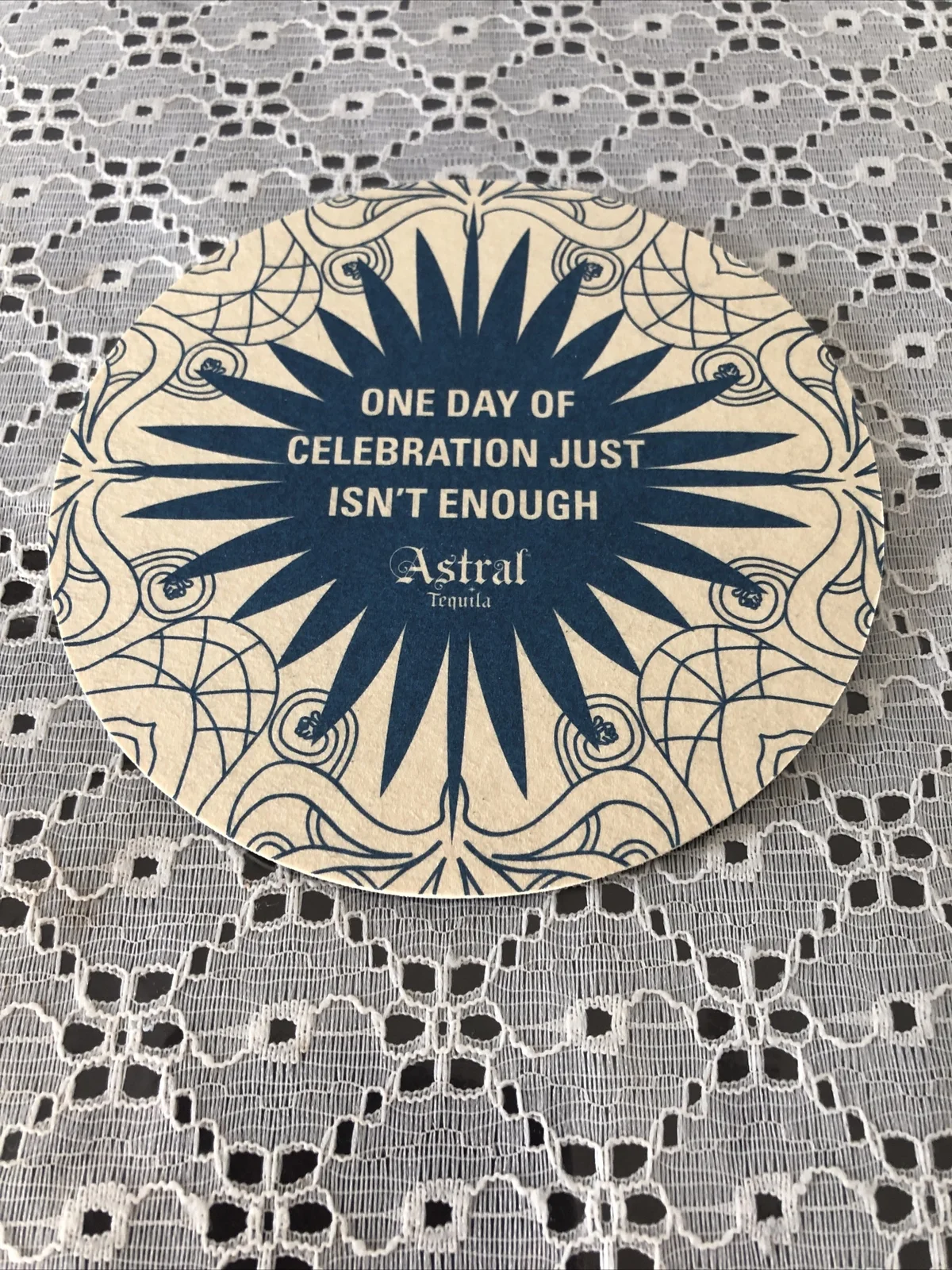 JONATHAN GOLDSMITH COASTER ASTRAL TEQUILA This Calls For Tequila Free Shipping !, image 4
