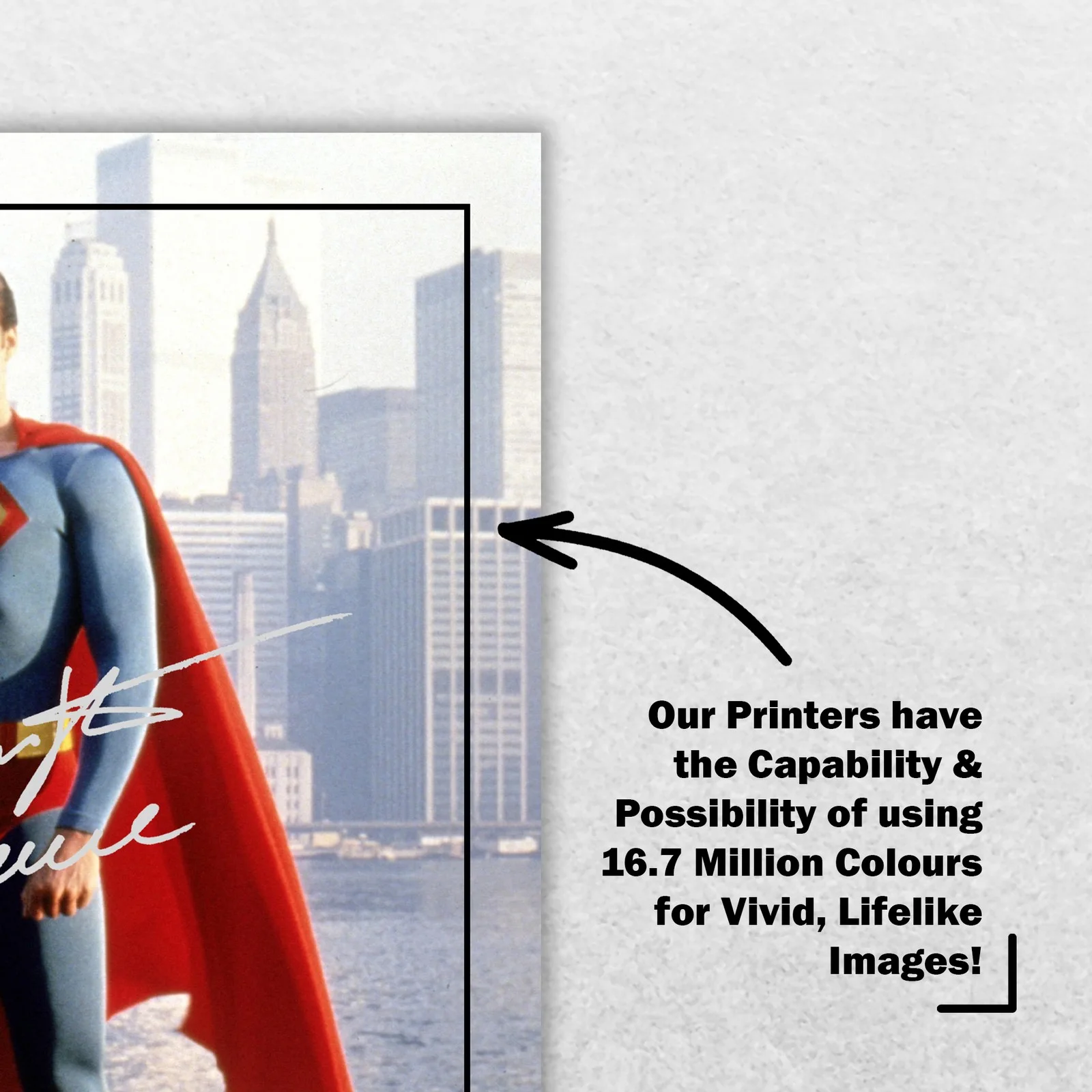 Christopher Reeve Signed Superman 8x6 Pre Printed Autograph Photo Memorabilia, image 5