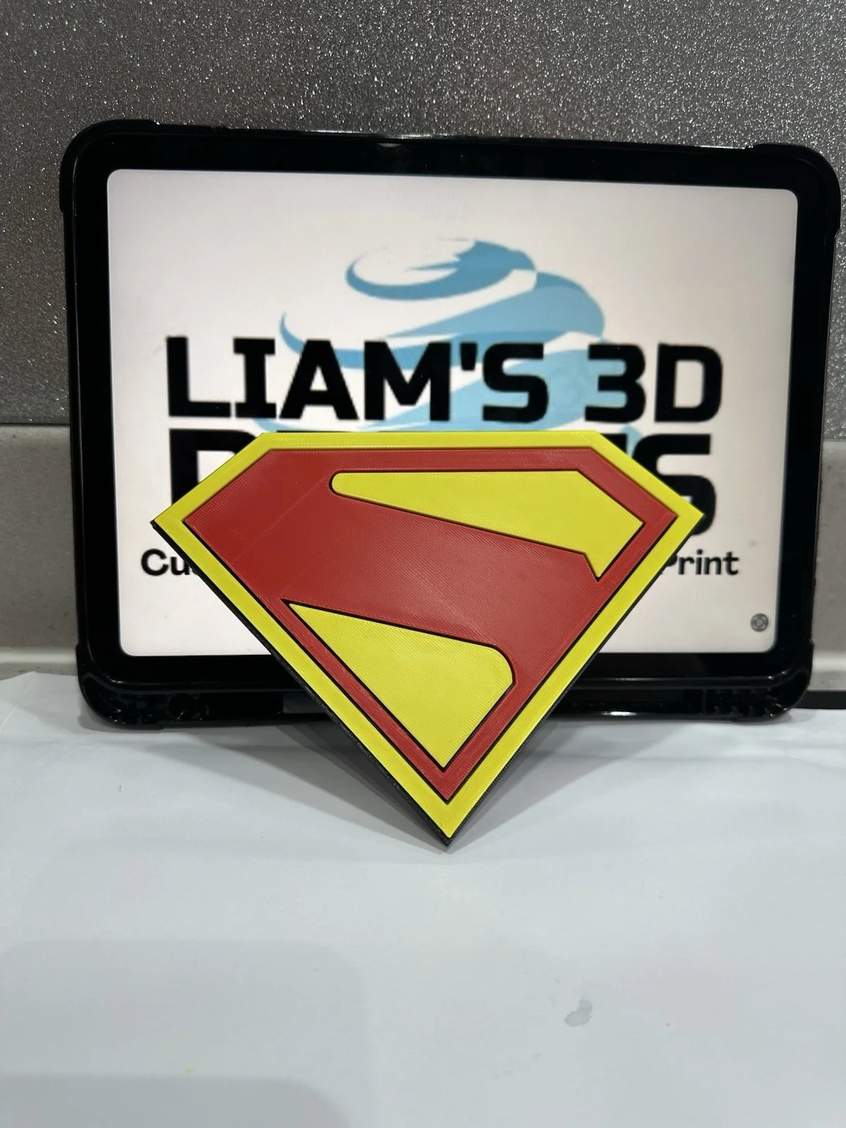 Decorative Superman Legacy 2025 logo Sign Display DC Pops, image 2