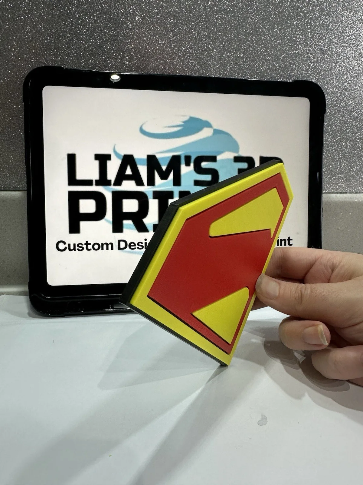 Decorative Superman Legacy 2025 logo Sign Display DC Pops, image 4