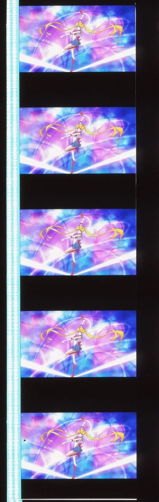 Sailor Moon 35mm Film Cell strip very Rare var_e, image 4
