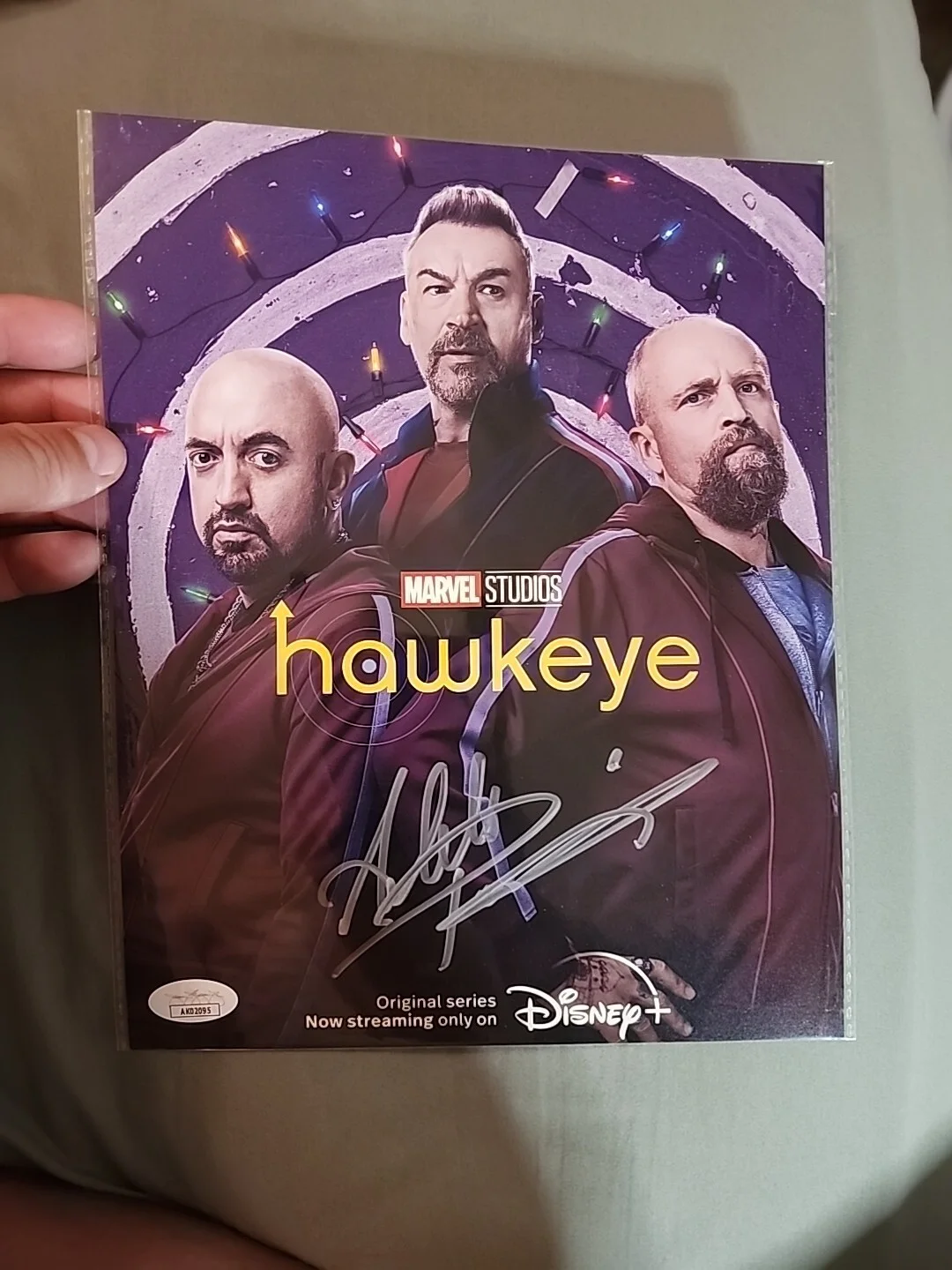 Aleks Paunovic — Aleks Paunovic autographed Hawkeye Photo W/COA