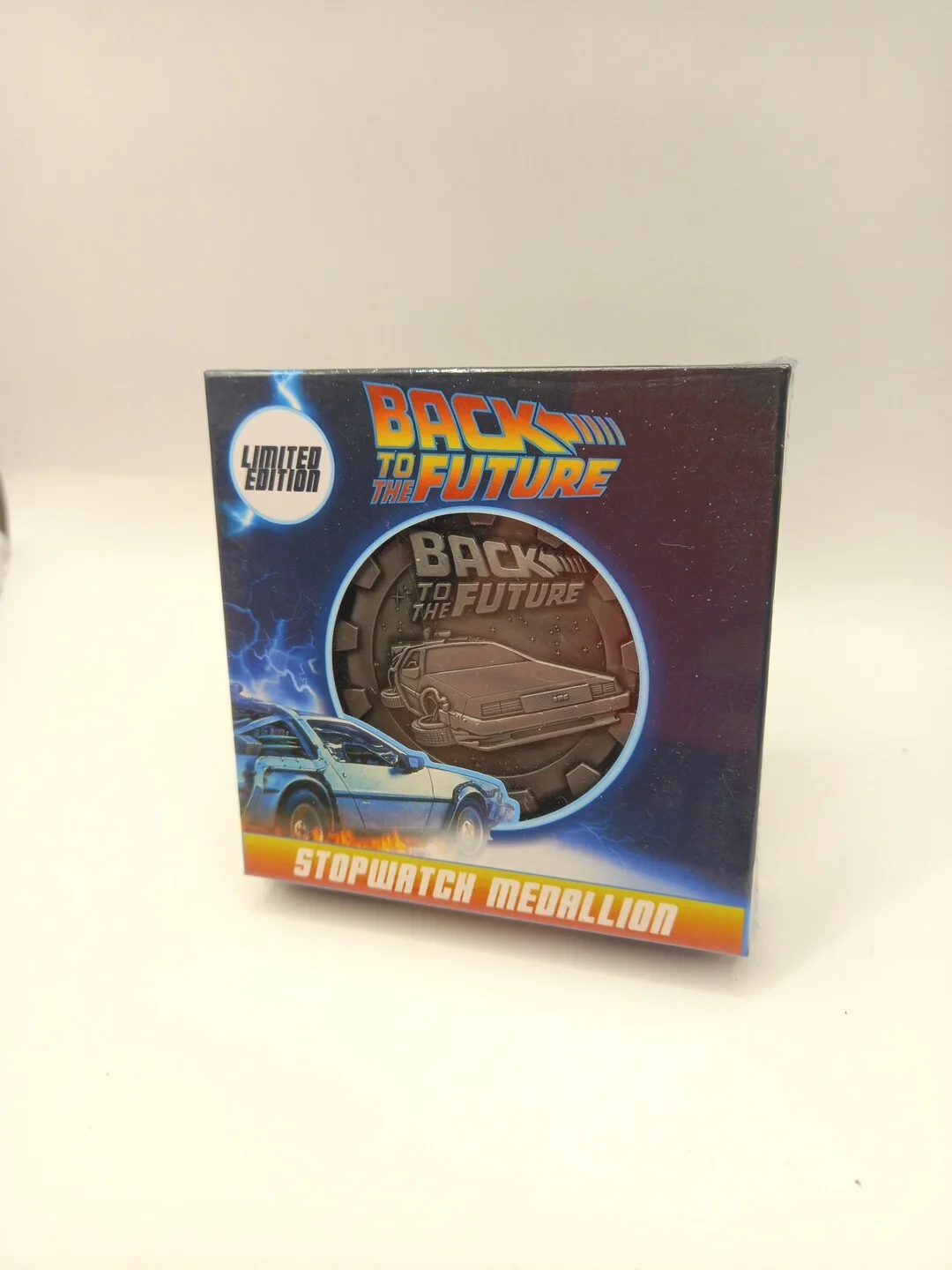 Back To The Future Limited Edition Stopwatch Medallion - Only 5000 Worldwide, image 3
