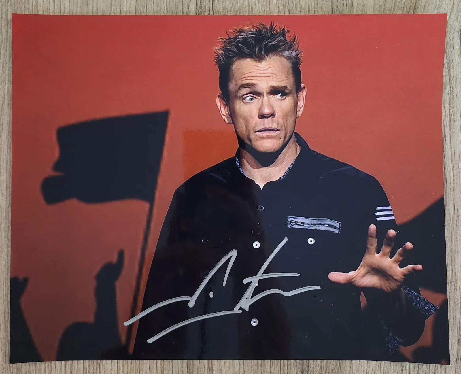 Christopher Titus Signed 8x10 Photo Special Unit Stand Up Comedian RAD, image 2