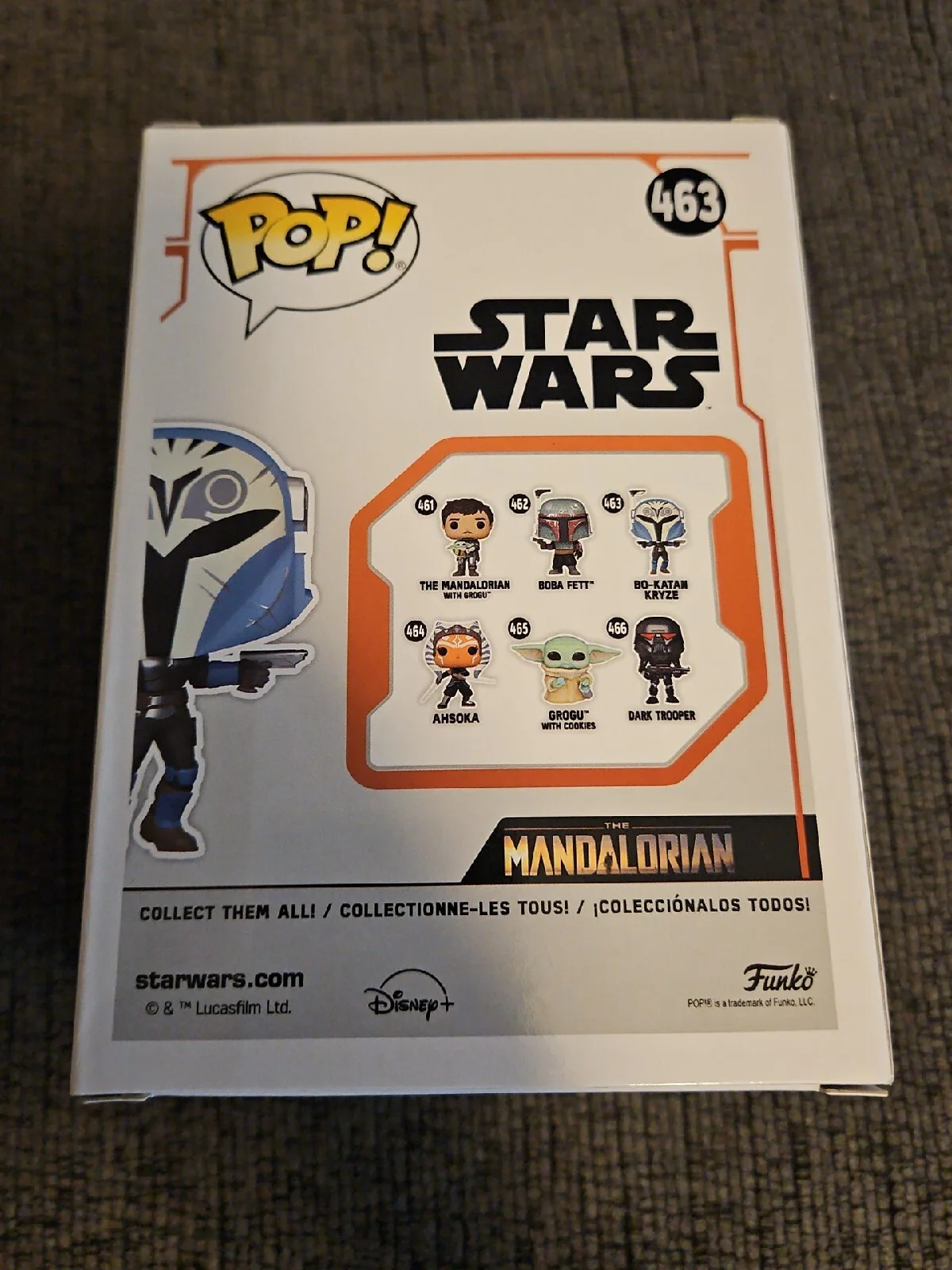 Katee Sackhoff — Katee Sackhoff Signed Funko Pop Star Wars Mandalorian Bo-Katan Kryze 463 JSA COA, image 3
