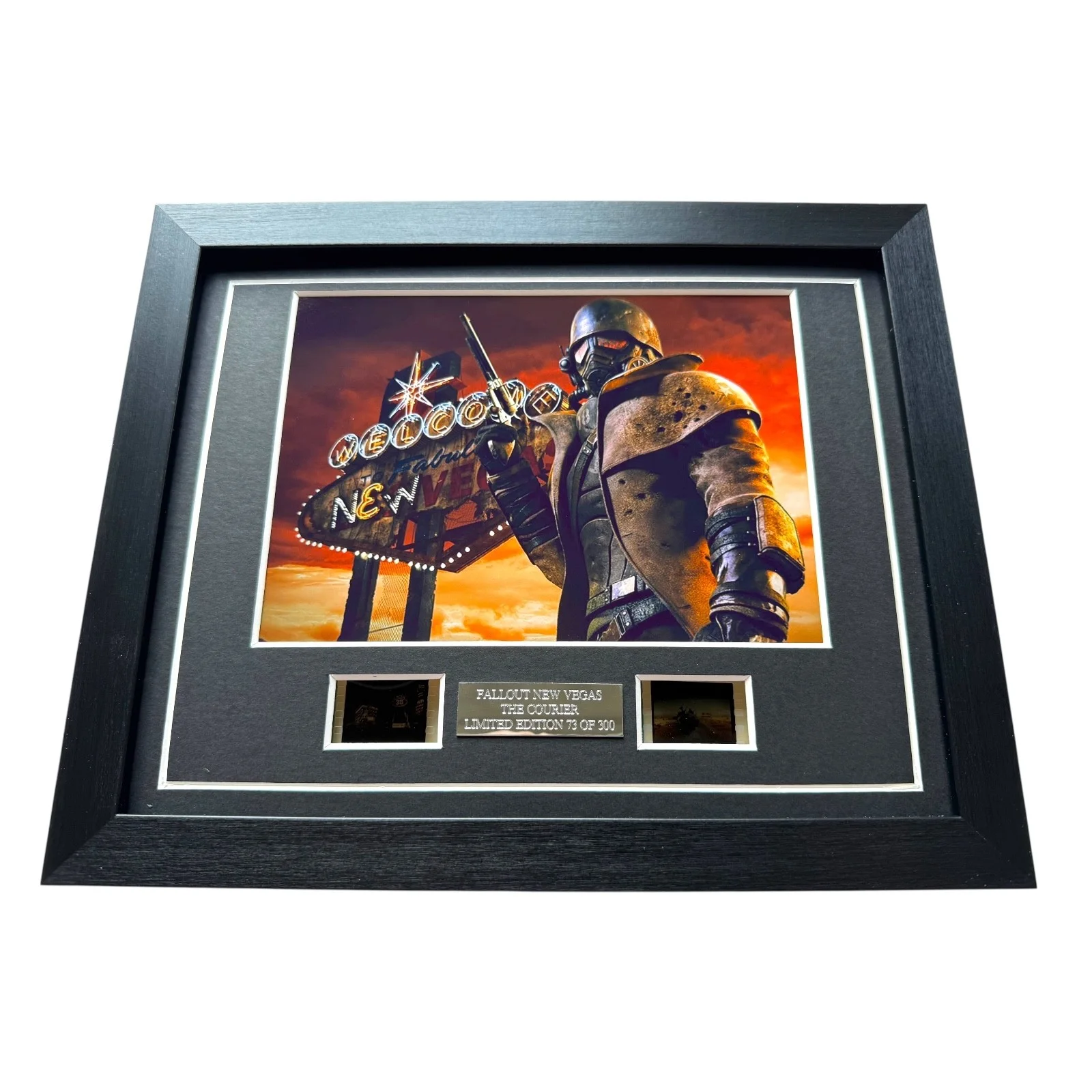 FALLOUT NEW VEGAS FILM CELLS FRAMED VIDEO GAME MEMORABILIA GIFTS INCLUDES COA, изображение 2