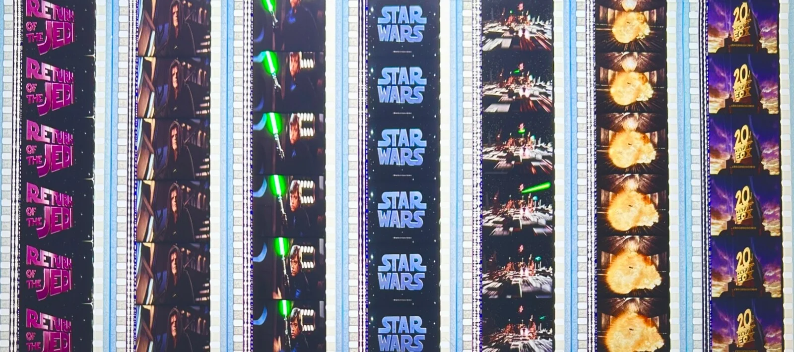 Star Wars: Episode VI - Return Of The Jedi 1983 Rare Unmounted 35mm Film Cells, изображение 3
