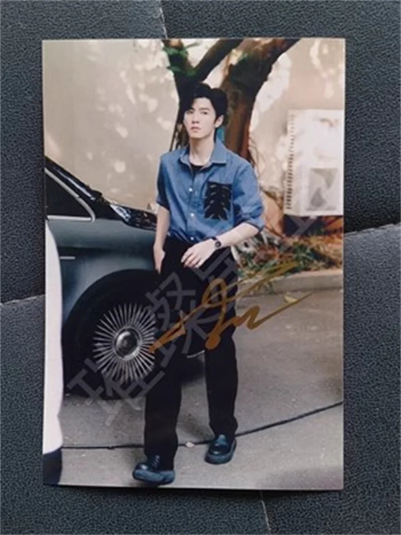 Zhao Lusi, Chen Zheyuan — Chinese Dramas Hidden Love Zhao Lusi Chen Zheyuan Signature Photo Autographed, изображение 4