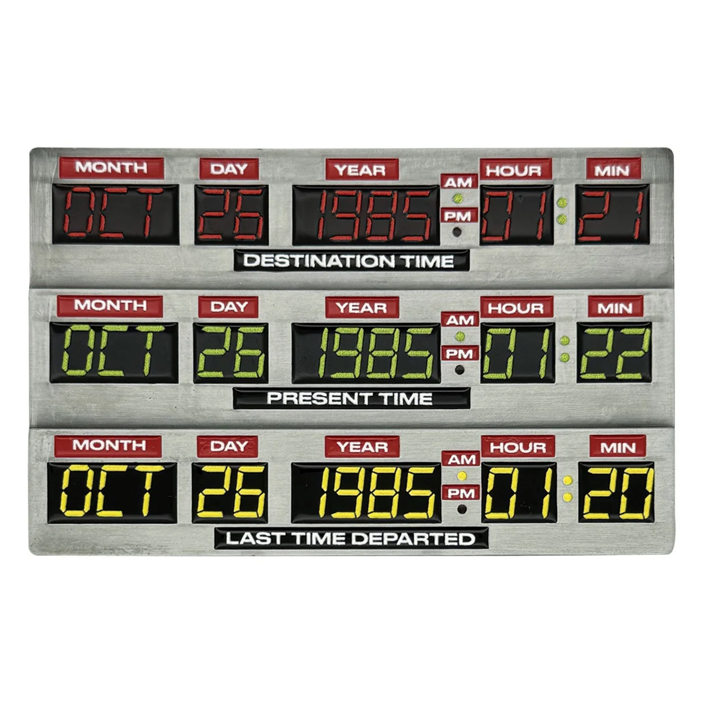 Back to the Future 40th Anniversary Time Circuits Limited Edition Ingot, image 3