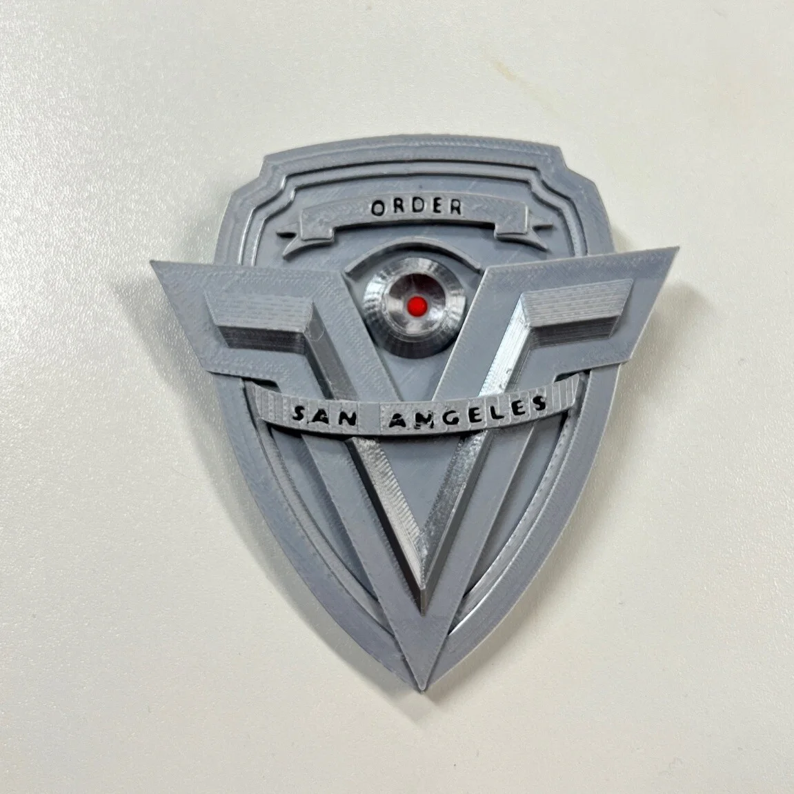 Demolition Man San Angles Police Department Badge 3D printed Replica Prop, image 2