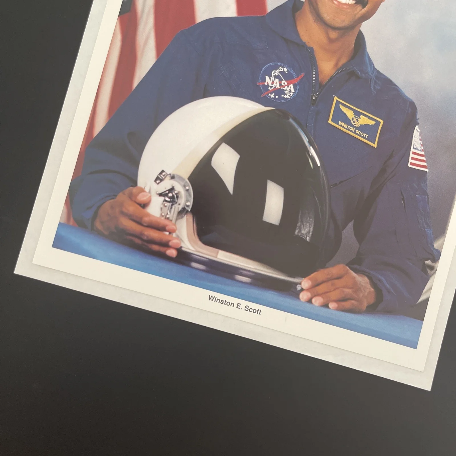 Winston E. Scott: Hand Signed NASA Photograph 8x10 - KSK, image 4