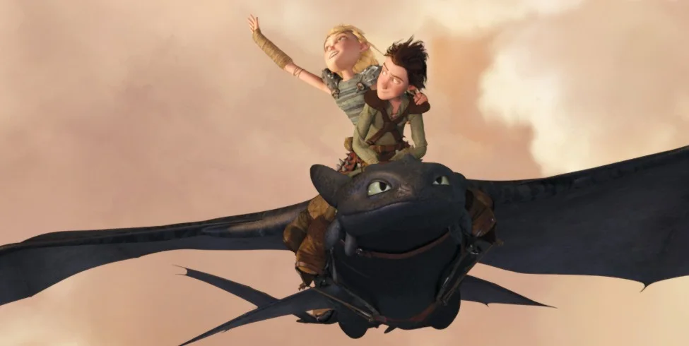 How To Train Your Dragon 2010 Very Rare Unmounted Genuine 35mm Film Cells, image 3