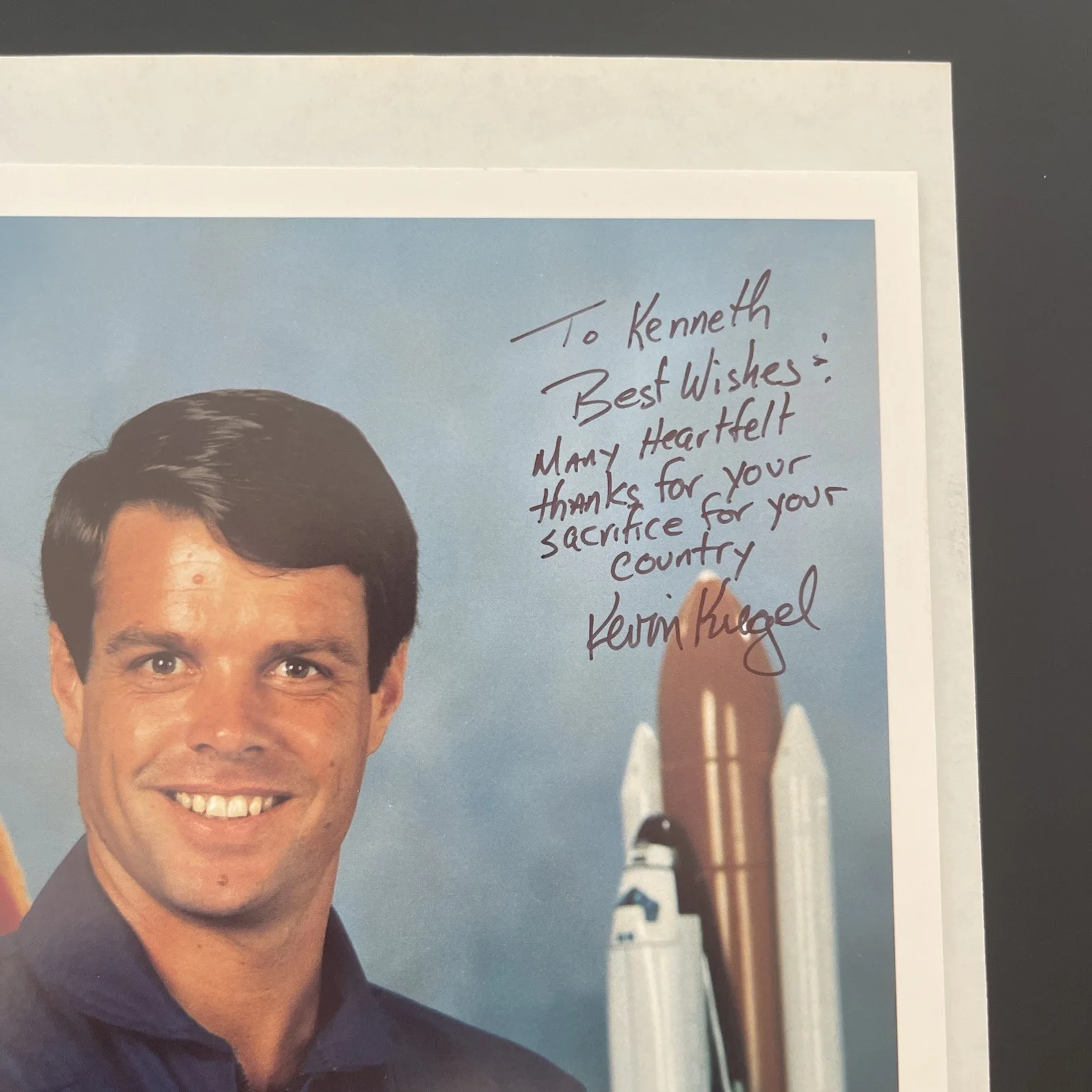 Kevin R. Kregel: Hand Signed NASA Photograph 8x10 - KSK, image 2