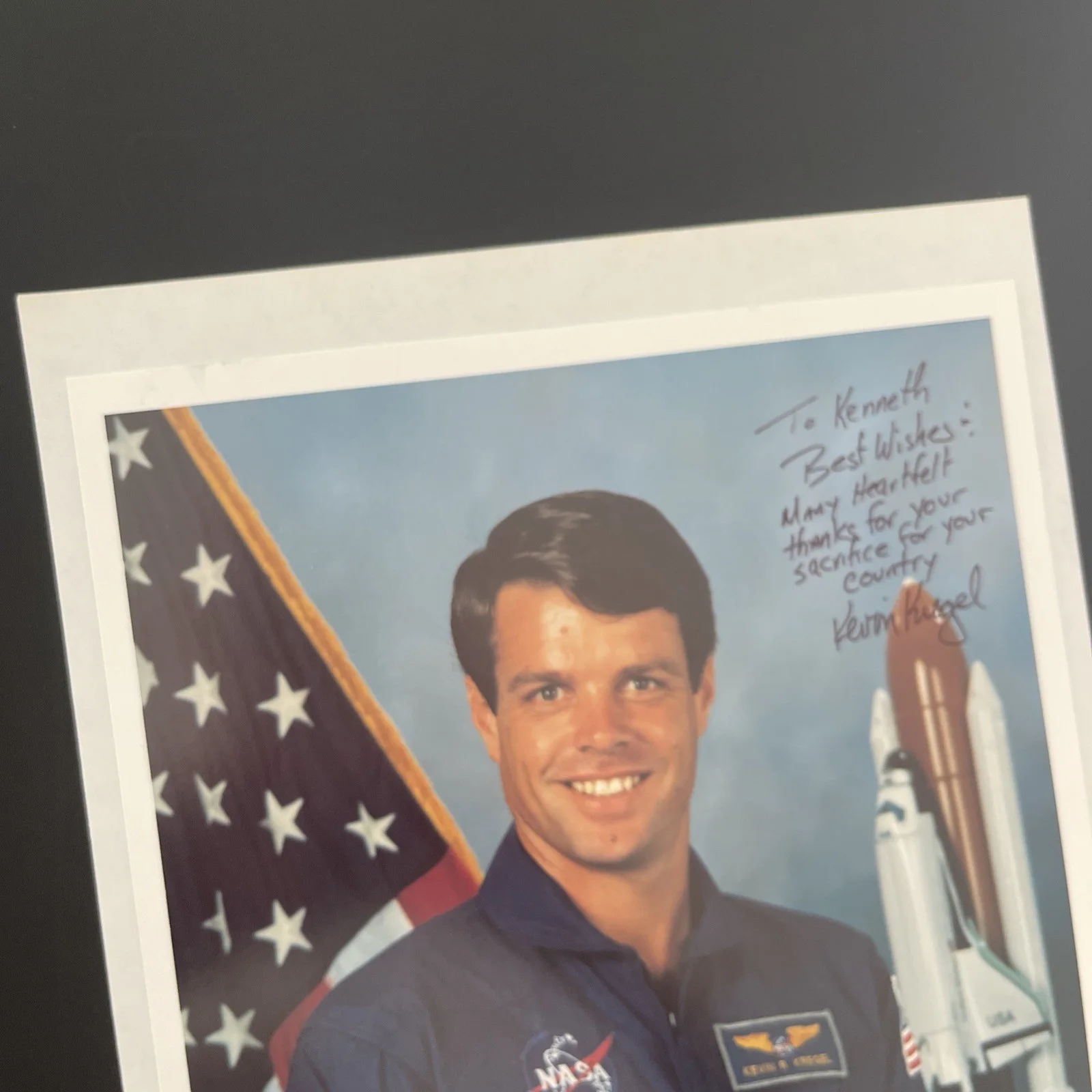 Kevin R. Kregel: Hand Signed NASA Photograph 8x10 - KSK, image 3
