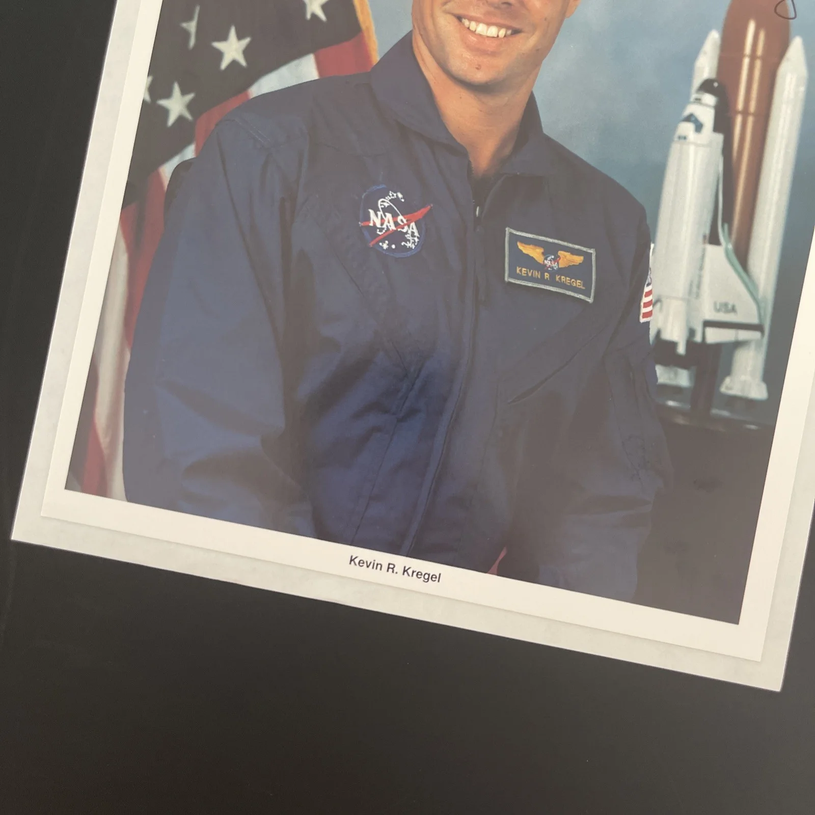 Kevin R. Kregel: Hand Signed NASA Photograph 8x10 - KSK, image 4