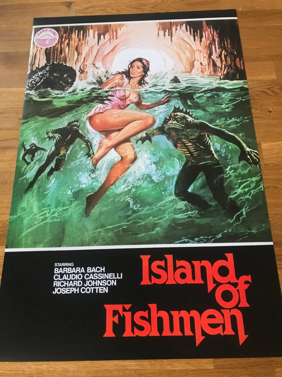 Movie Poster Island of Fishmen 430mm x 640mm (bit bigger than A2), изображение 2