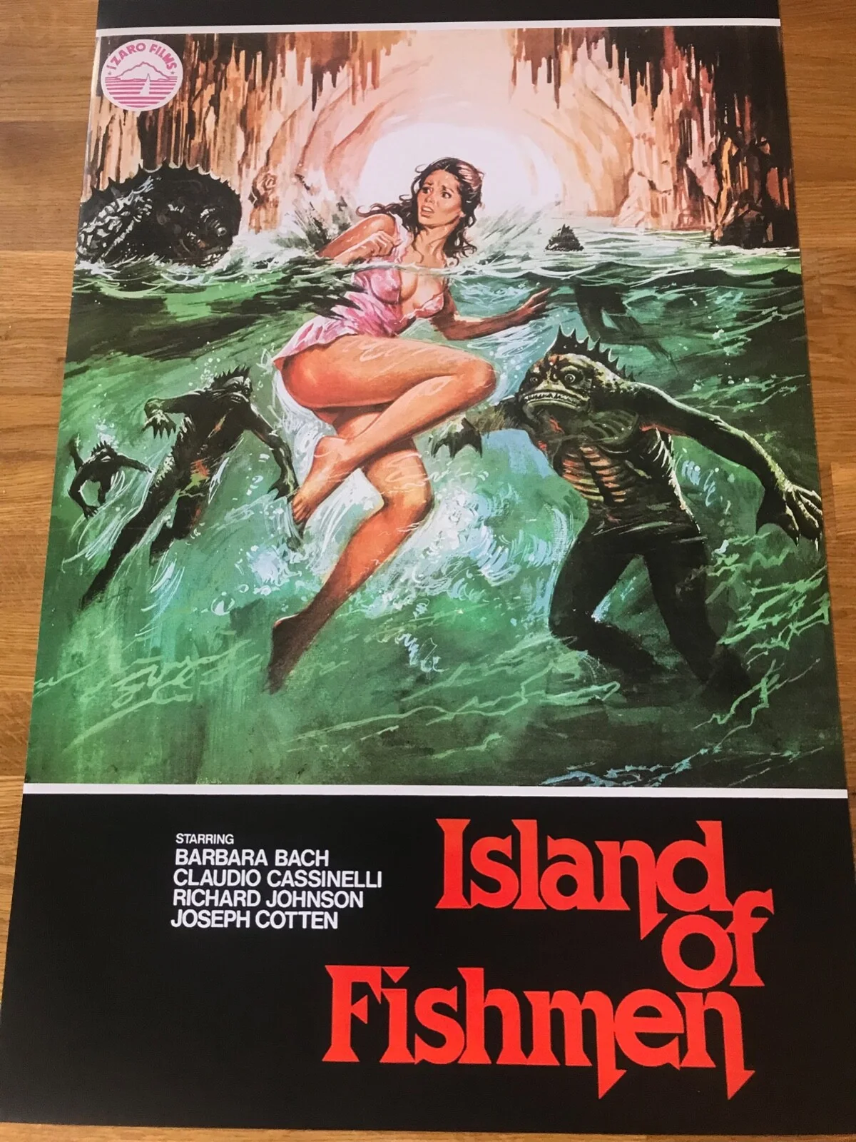 Movie Poster Island of Fishmen 430mm x 640mm (bit bigger than A2), изображение 5