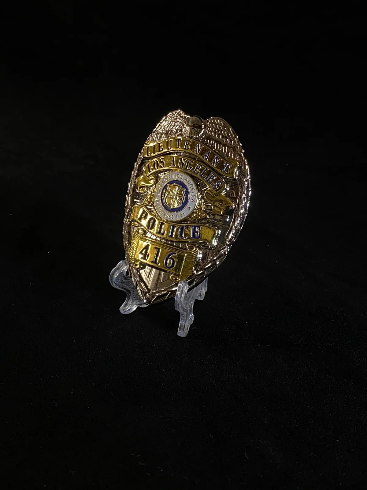 Columbo - Lieutenant (Early) Detective Badge 416, image 3