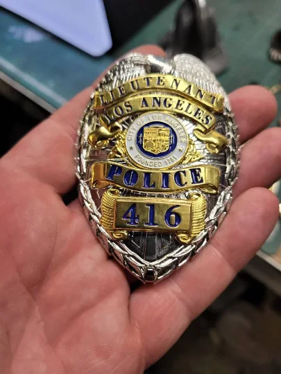 Columbo - Lieutenant (Early) Detective Badge 416, image 4