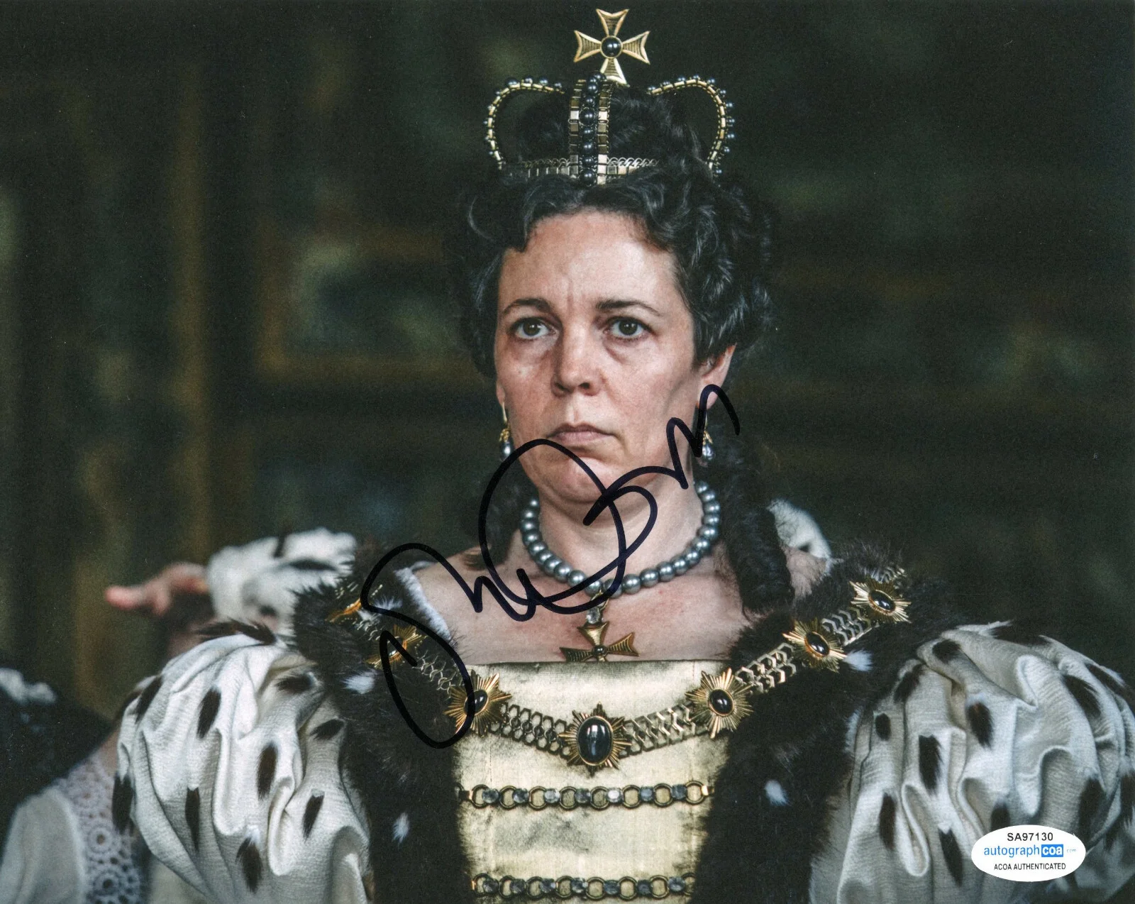Olivia Colman — Olivia Colman Signed Autographed The Favourite 8x10 Photo PROOF ACOA C, изображение 2